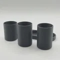 Thiết kế bộ giá để bàn chải đánh răng kèm 3 ly - Thumbnail 3