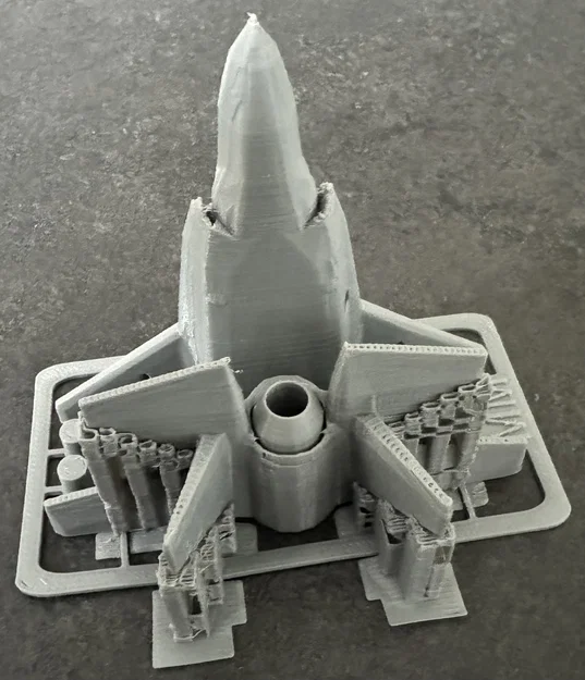 Mô hình lắp ráp máy bay chiến đấu F-35 Kit Card độc đáo - Image 9