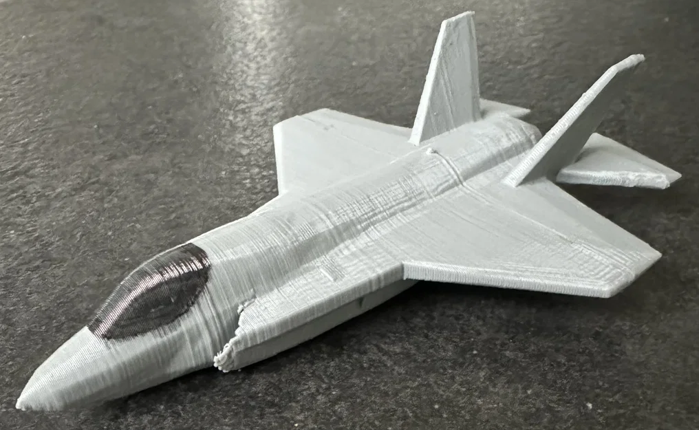 Mô hình lắp ráp máy bay chiến đấu F-35 Kit Card độc đáo - Image 10
