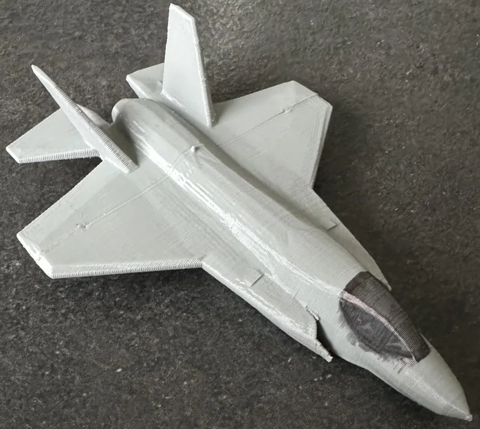 Mô hình lắp ráp máy bay chiến đấu F-35 Kit Card độc đáo - Image 11