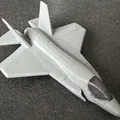 Mô hình lắp ráp máy bay chiến đấu F-35 Kit Card độc đáo - Thumbnail 11
