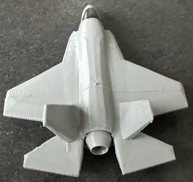 Mô hình lắp ráp máy bay chiến đấu F-35 Kit Card độc đáo - Image 12