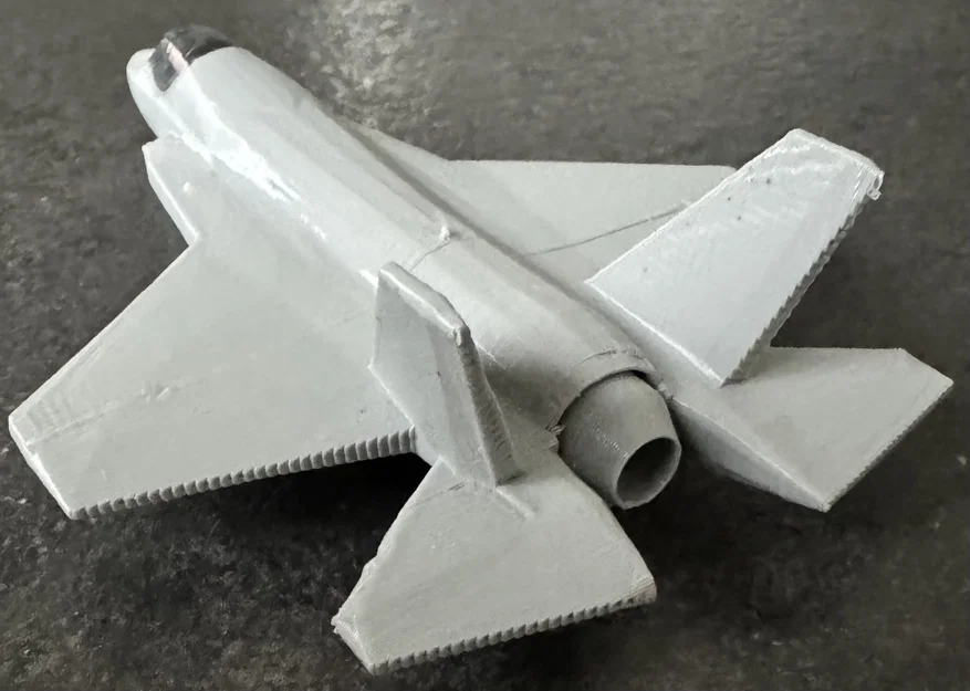 Mô hình lắp ráp máy bay chiến đấu F-35 Kit Card độc đáo - Image 14