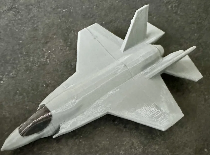 Mô hình lắp ráp máy bay chiến đấu F-35 Kit Card độc đáo - Image 15
