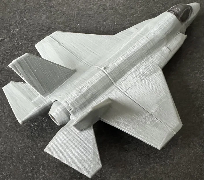Mô hình lắp ráp máy bay chiến đấu F-35 Kit Card độc đáo - Image 17