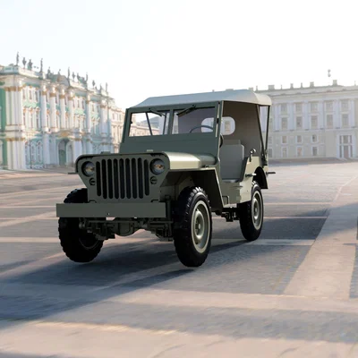 Tessier.Work Willys MB Display Model – Mô hình trưng bày