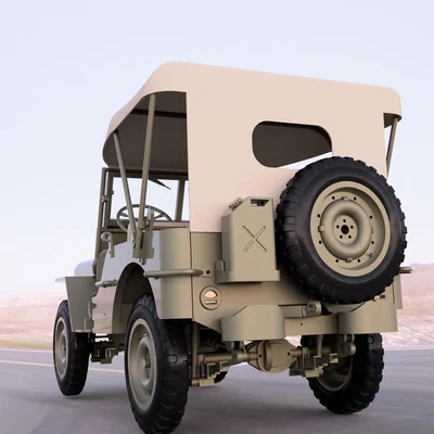 Tessier.Work Willys MB Display Model – Mô hình trưng bày