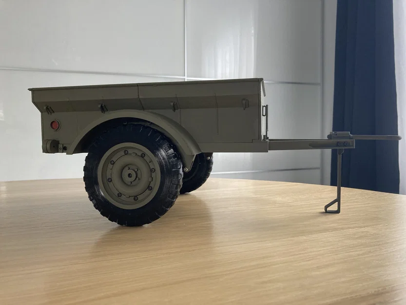 Tessier.Work Willys MBT Trailer – Moóc kéo Willys MBT (tỉ lệ 1/6) - Image 4