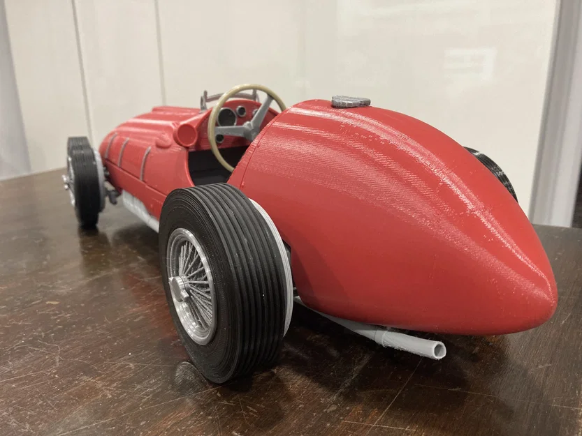 Mô hình trưng bày Tessier.Work Ferrari F1 375 1950 - Image 2