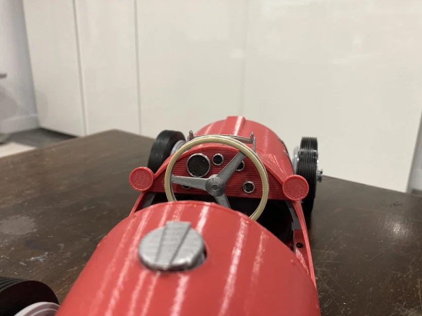 Mô hình trưng bày Tessier.Work Ferrari F1 375 1950 - Image 3