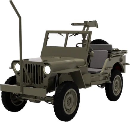 Tessier.Work Willys MB Radio Controlled – Jeep RC WW2 in 3D (Tỉ lệ 1/6) - Image 7