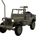Tessier.Work Willys MB Radio Controlled – Jeep RC WW2 in 3D (Tỉ lệ 1/6) - Thumbnail 7