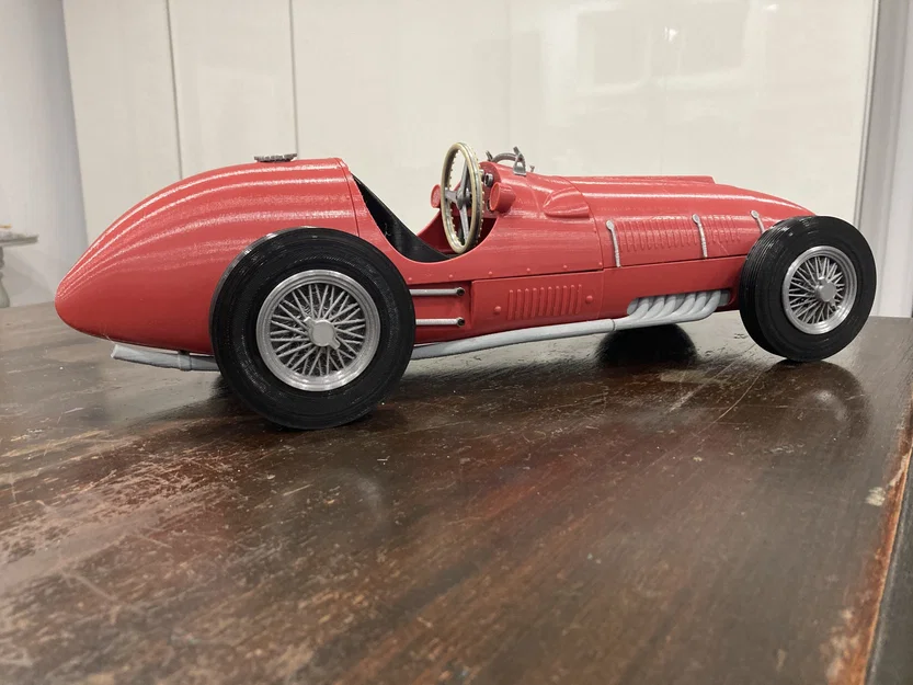 Mô hình trưng bày Tessier.Work Ferrari F1 375 1950 - Image 9
