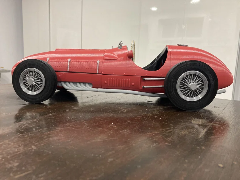 Mô hình trưng bày Tessier.Work Ferrari F1 375 1950 - Image 10