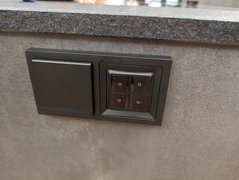 Adapter BJ Future Linear cho Shelly Wall Switch 4 - Image 1