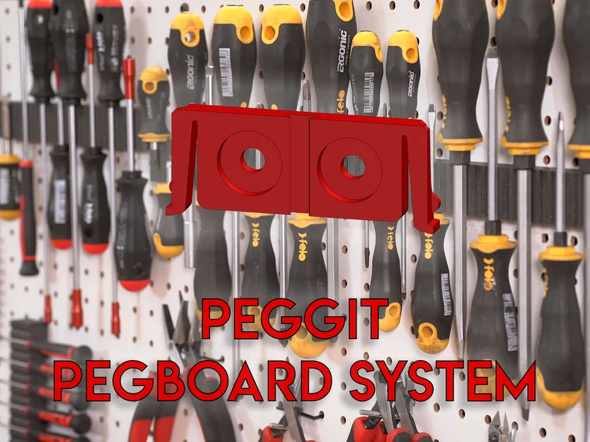 Peggit - Hệ thống ngàm gắn phụ kiện cho Pegboard - Image 1