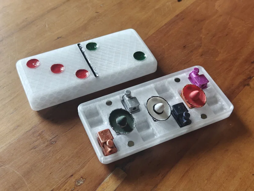 Domino Mexican Train: Tàu + Hộp Nam Châm - Image 1