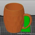 Mô hình cốc bia 0,5 lít (Krýgl 0,5l) thiết kế cổ điển - Thumbnail 5