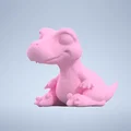 Mô hình chú khủng long nhỏ dễ thương (Dino) in 3D - Thumbnail 2