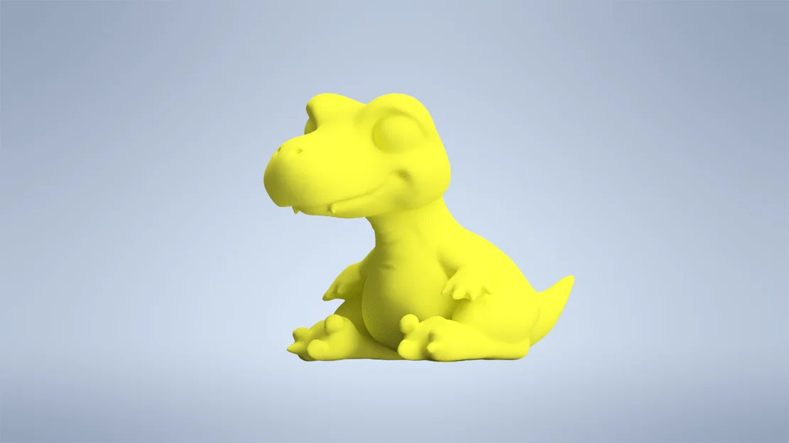 Mô hình chú khủng long nhỏ dễ thương (Dino) in 3D - Image 5