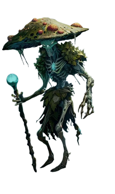 Mô hình 3D Pháp sư Nấm (Mushroom Sorcerer) độc đáo cho DND - Image 1