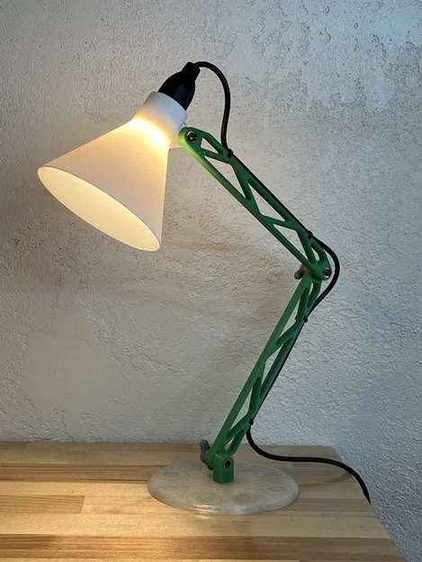 Đèn bàn in 3D (3D Printable Desk Lamp) - Image 1