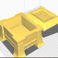 Mô hình rương báu God of War (God of War Chest) dùng in 3D trang trí - Thumbnail 3