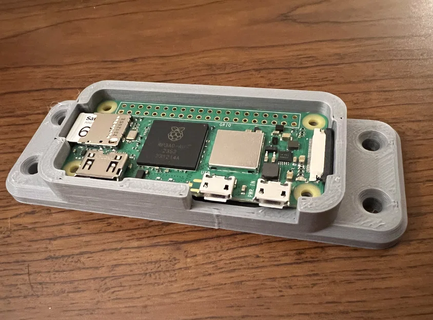Hộp case Raspberry Pi Zero 2 W (vỏ tùy biến lỗ cổng!) - Image 1
