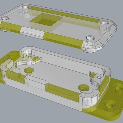 Hộp case Raspberry Pi Zero 2 W (vỏ tùy biến lỗ cổng!)