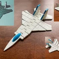 Máy bay tiêm kích dẻo Flexible Fighter Jet Airplane (F-15) - Thumbnail 1