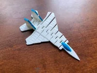 Máy bay tiêm kích dẻo Flexible Fighter Jet Airplane (F-15) - Image 5