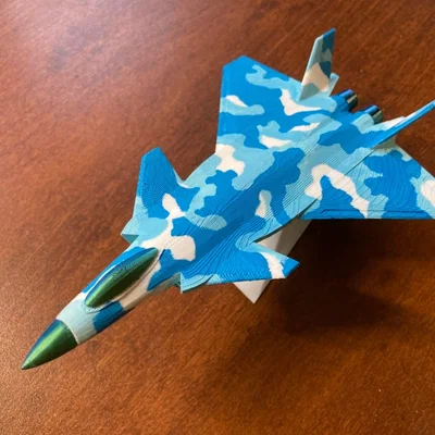 Chengdu J-20 Tách Phần Dual Color + Stand