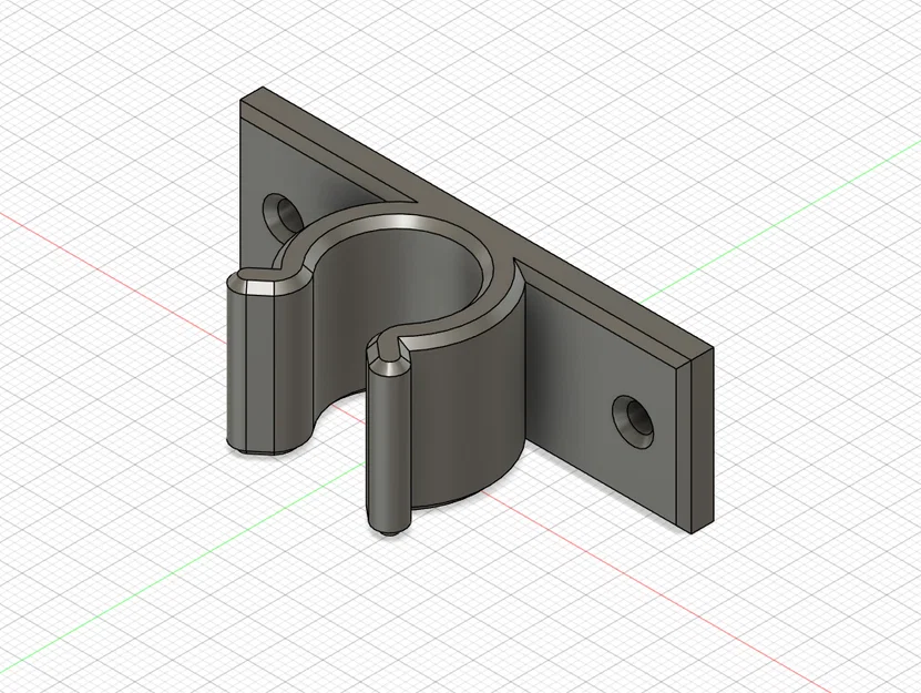 Kẹp giữ chổi/ống Parametric (Broom Holder Parametric) - Image 1