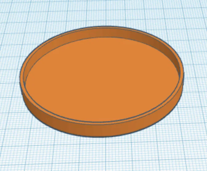Mẫu đĩa tròn đa năng in 3D tiện lợi cho bàn làm việc - Image 1