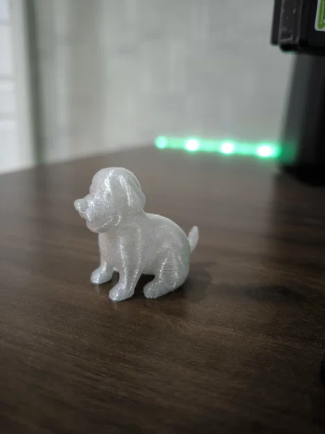 Mô hình chú cún con trang trí bàn làm việc xinh xắn - Image 1