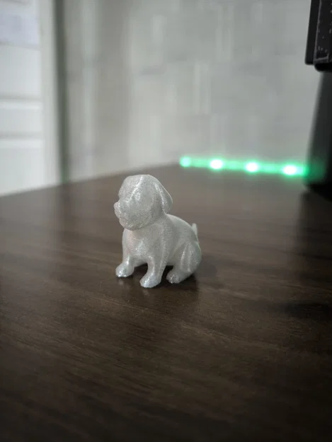 Mô hình chú cún con trang trí bàn làm việc xinh xắn - Image 3