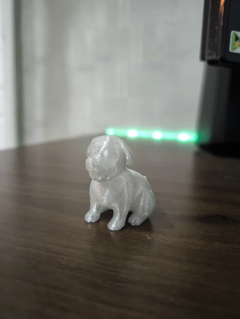 Mô hình chú cún con trang trí bàn làm việc xinh xắn - Image 4