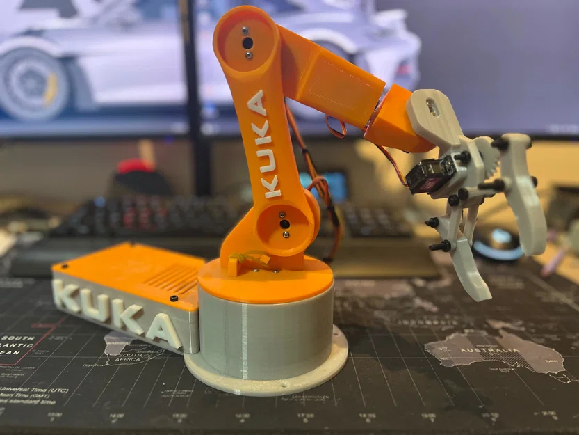 Cánh tay robot KUKA dùng Arduino (Brazo Robotico KUKA Arduino) - Image 3