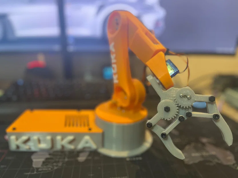 Cánh tay robot KUKA dùng Arduino (Brazo Robotico KUKA Arduino) - Image 5
