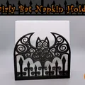 Giá Đỡ Khăn Giấy Dơi Xoáy (Swirly Bat Napkin Holder) - Thumbnail 2