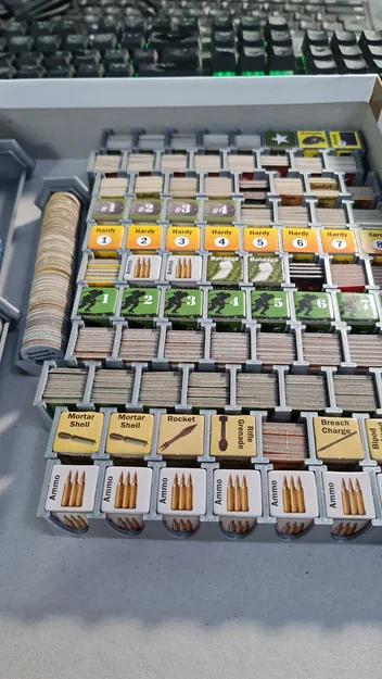 Khay đựng Counters và Token cho game Warfighter - Image 2