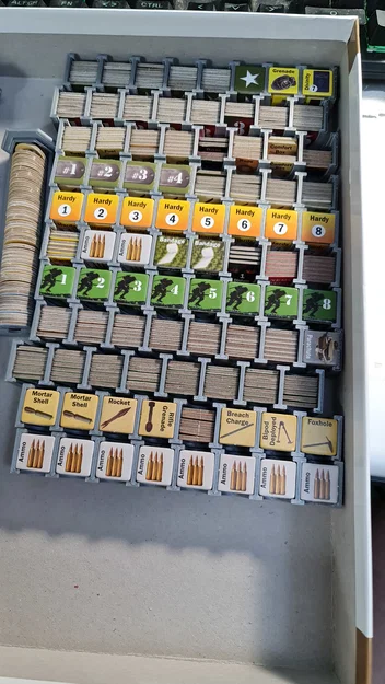 Khay đựng Counters và Token cho game Warfighter - Image 3