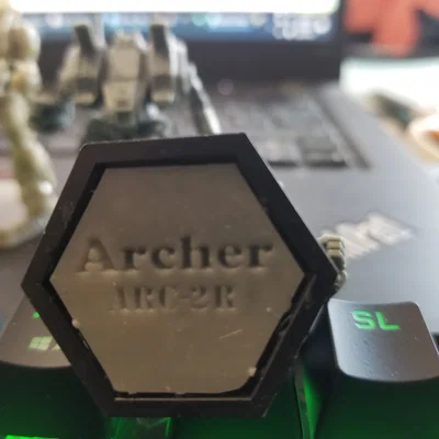 Bảng tên gắn đế cho mô hình Battletech Clan Invasion Kickstarter