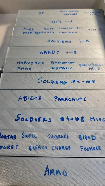 Khay đựng Counters và Token cho game Warfighter - Image 5