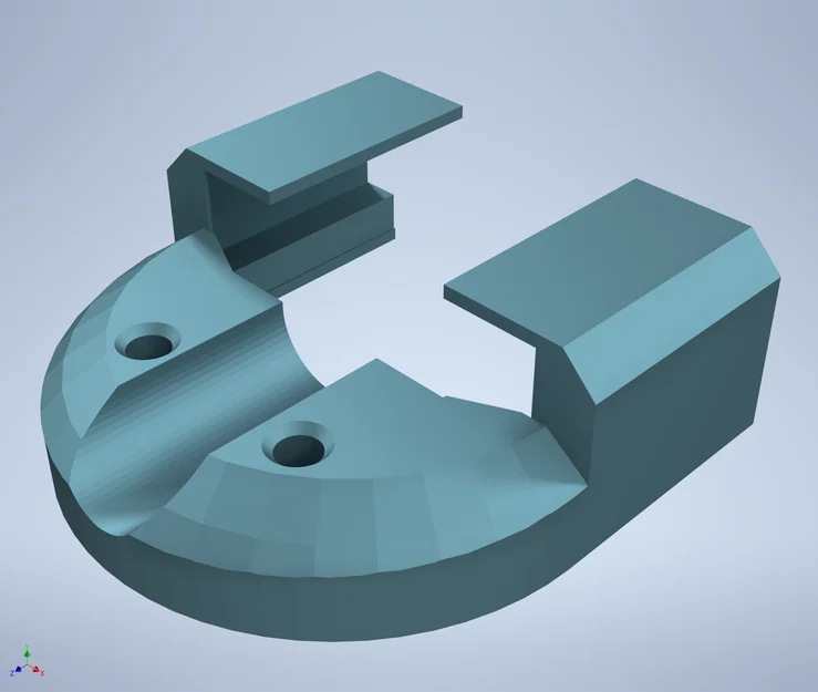 Kẹp hỗ trợ cáp bàn nhiệt cho máy in 3D Prusa MK3/MK3S - Image 1
