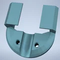 Kẹp hỗ trợ cáp bàn nhiệt cho máy in 3D Prusa MK3/MK3S - Thumbnail 2