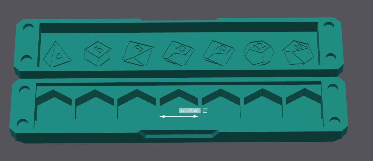 Hộp Đựng Bộ Xúc Xắc D&D Rất Ngầu (Dễ In, Cho Người Mới) - Image 4