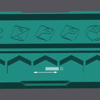 Hộp Đựng Bộ Xúc Xắc D&D Rất Ngầu (Dễ In, Cho Người Mới)