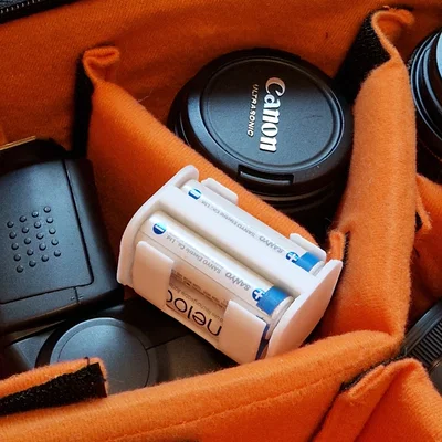 Khay/ống giữ pin fancy 4x (magazine/holder) – chuẩn pin AA