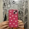 Ốp lưng iPhone 15 họa tiết trái tim dễ thương in 3D - Thumbnail 3